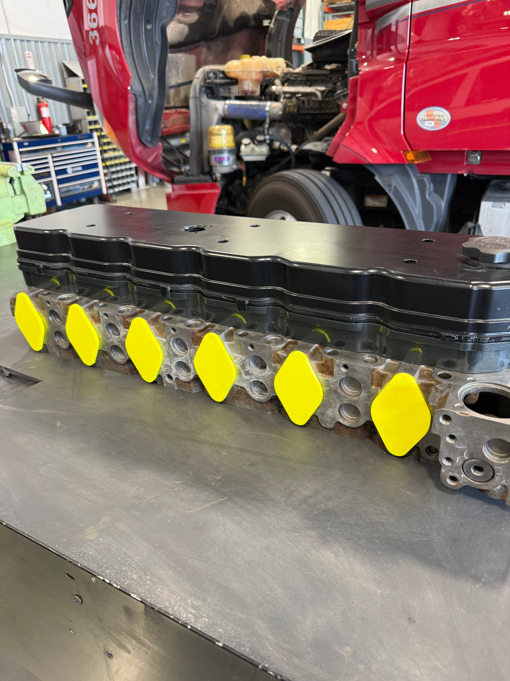 Cummins ISB exhaust port covers