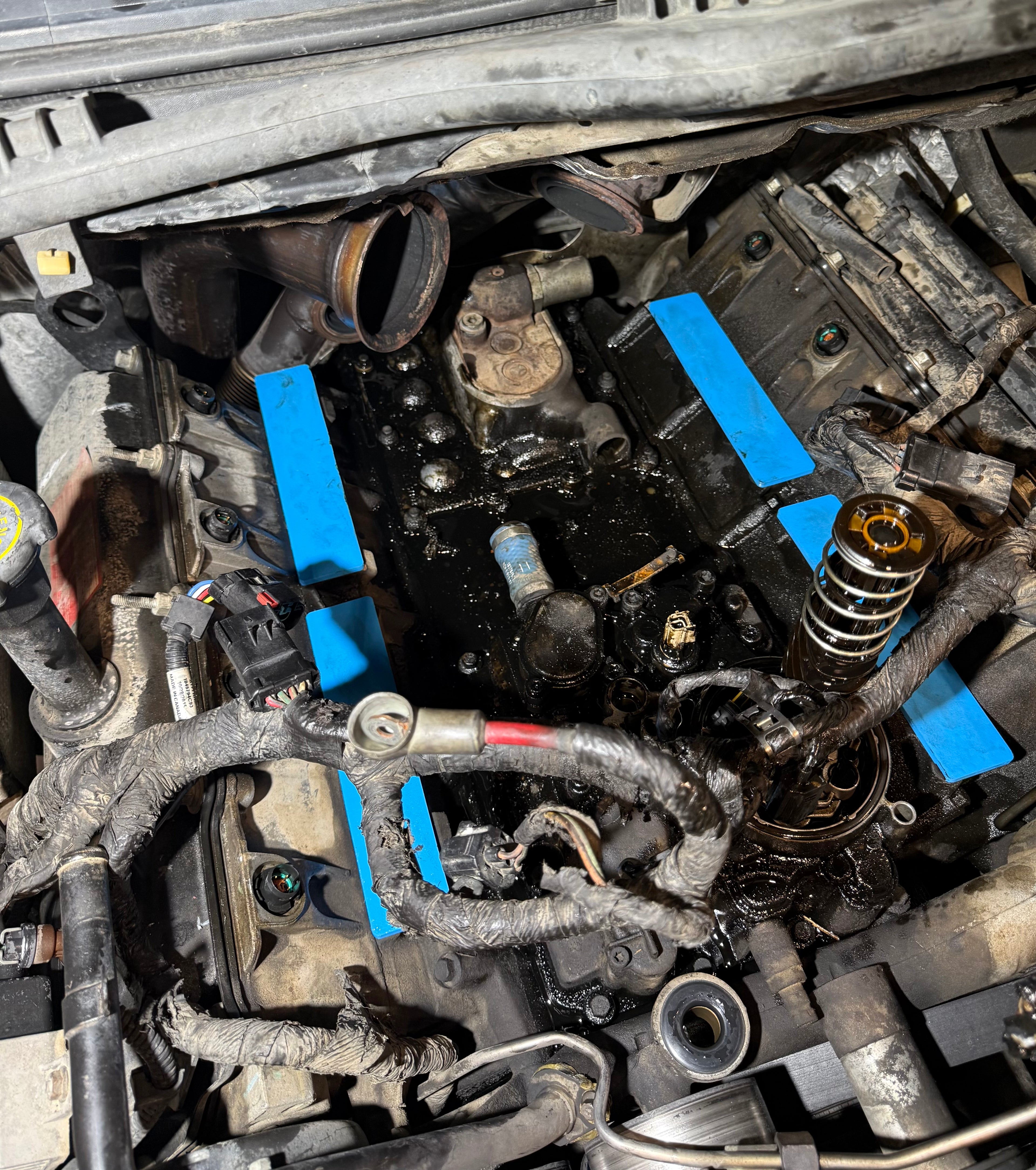 Ford 6.0 intake plates