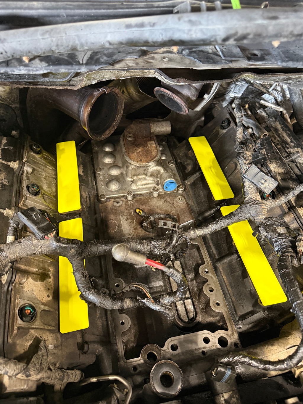 Ford 6.0 intake plates