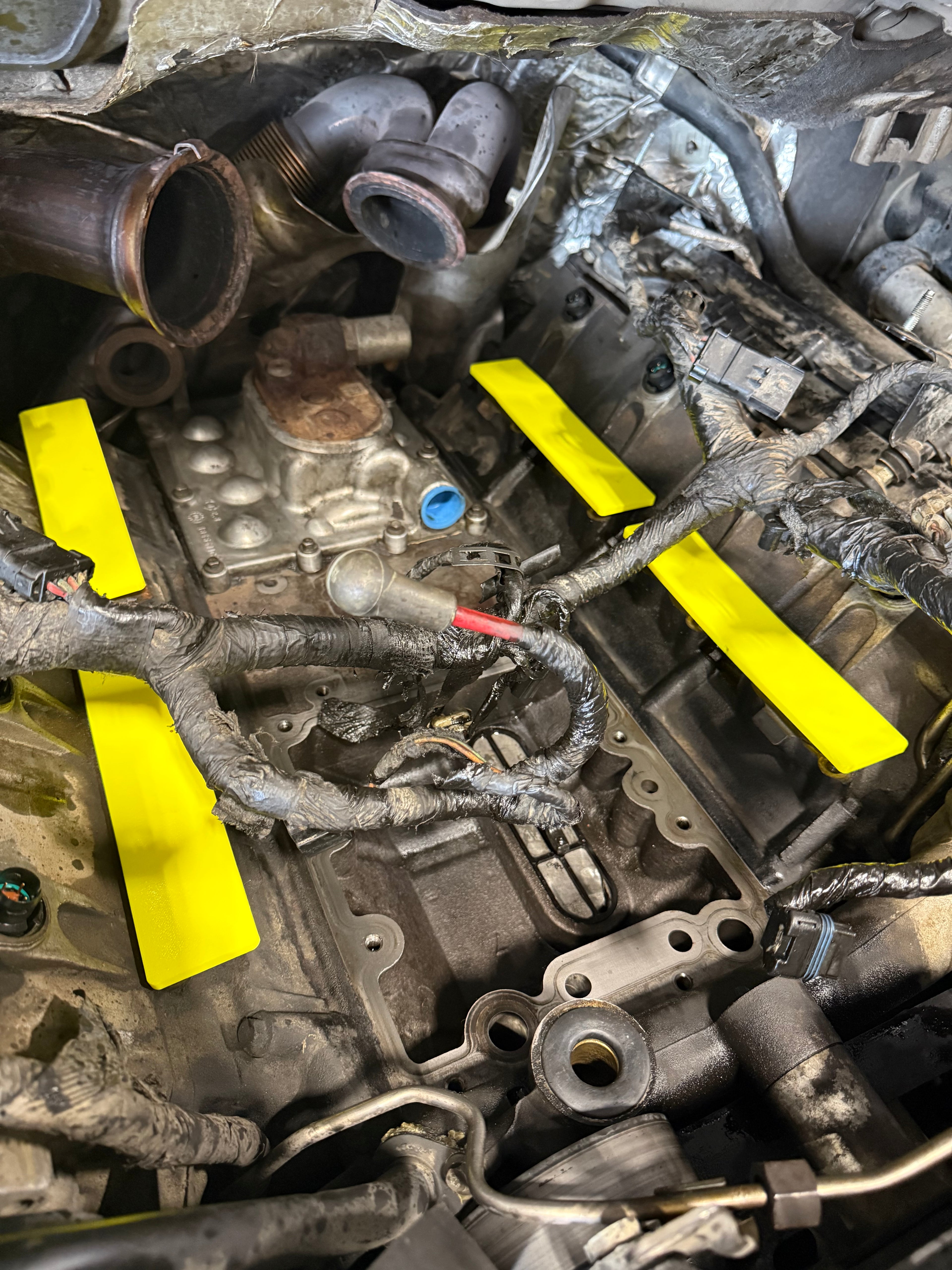 Ford 6.0 intake plates