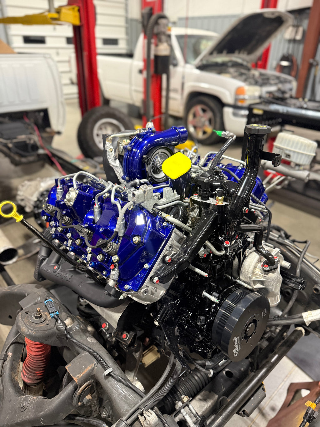 Duramax LB7/LLY intake charge boot plate