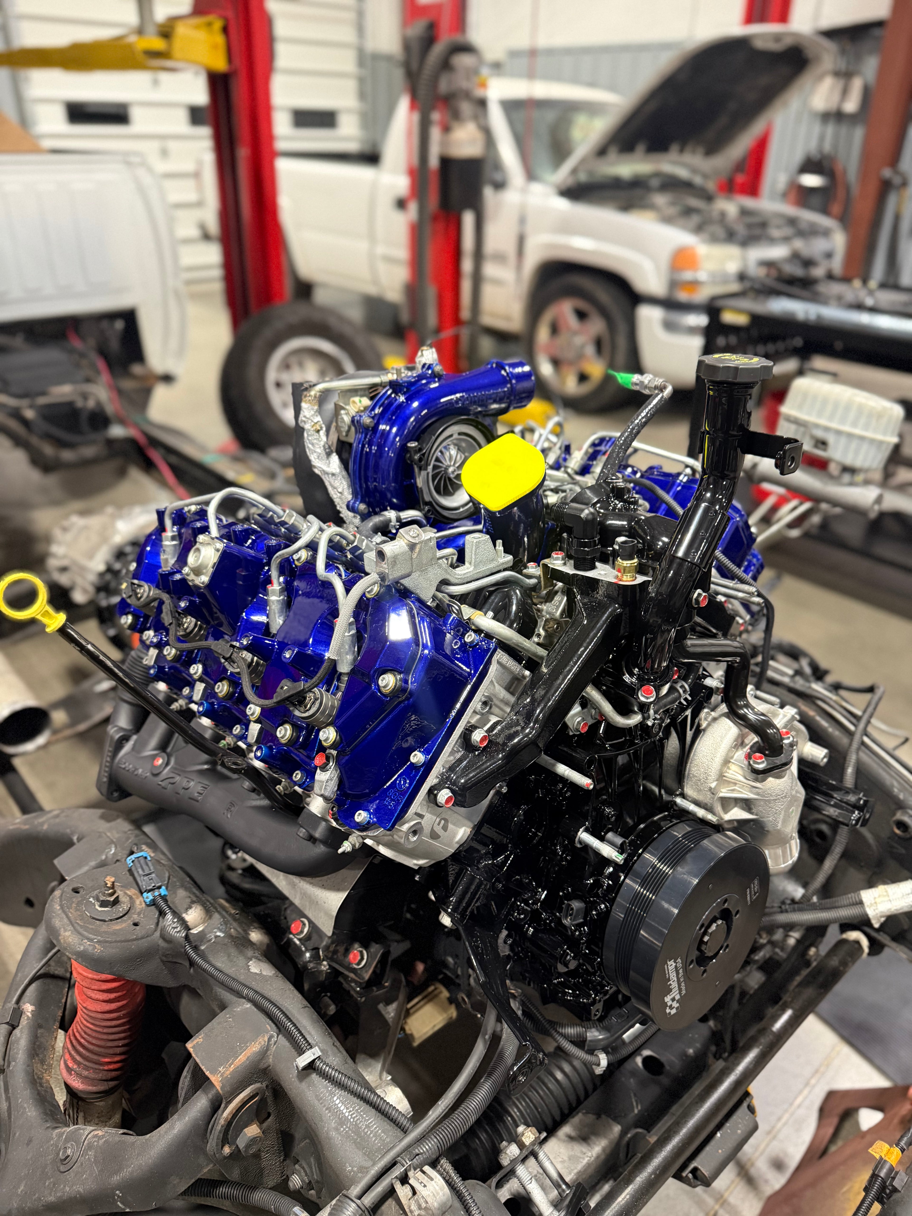 Duramax LB7/LLY intake charge boot plate