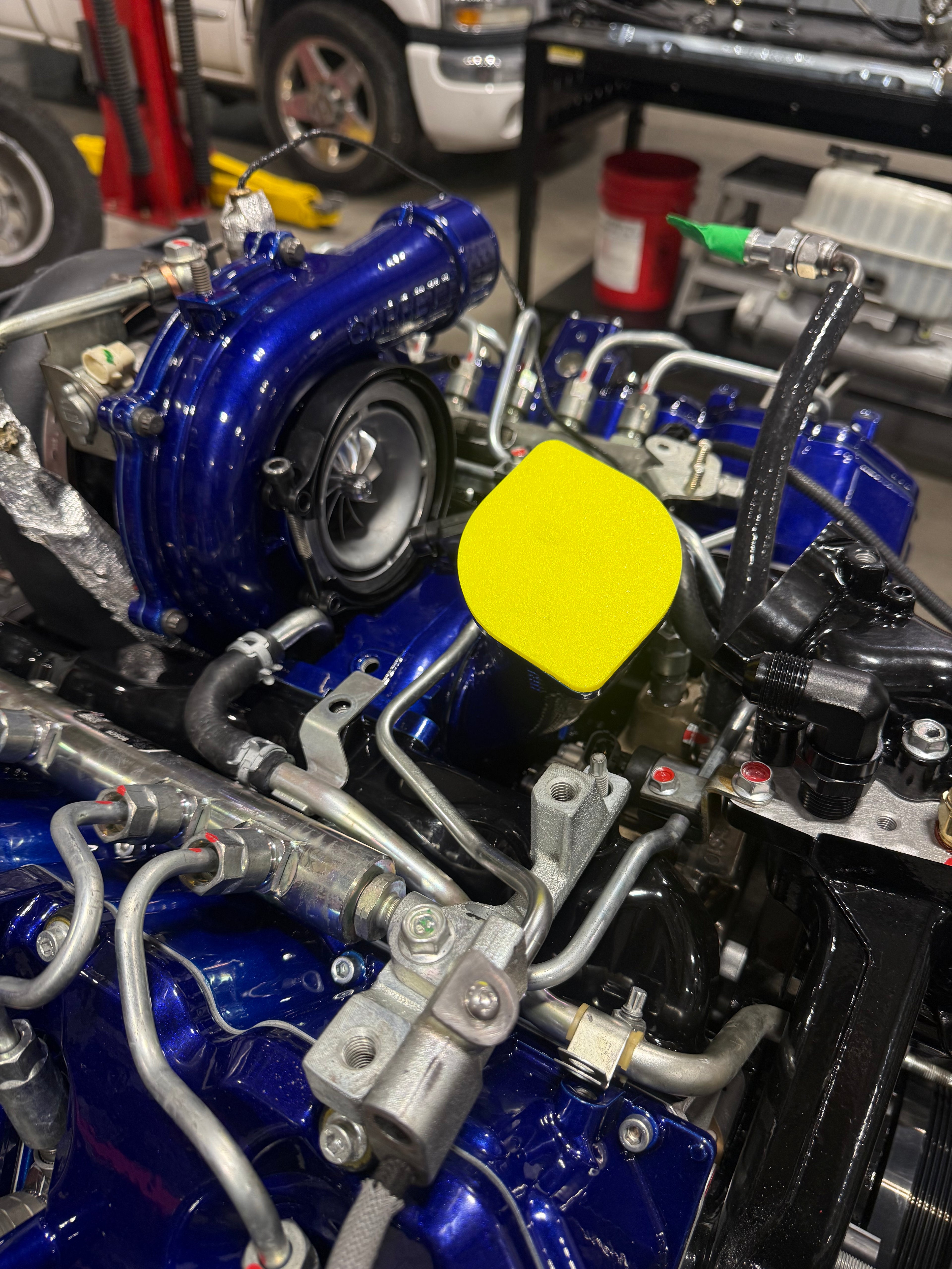 Duramax LB7/LLY intake charge boot plate